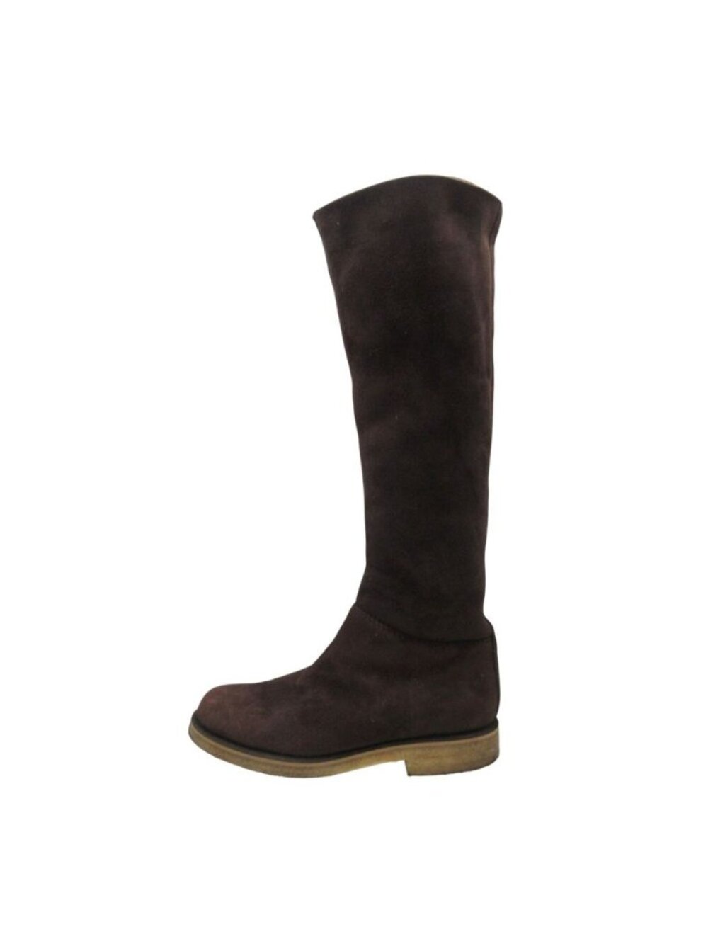 Hermes Boots by Martin Margiela Era Long Shearling Brown